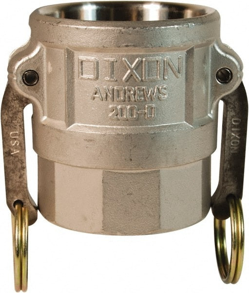 DIXON VALVE  COUPLING 600-D-SS CAM AND GROOVE,AL COUPLERXFNPT,6"