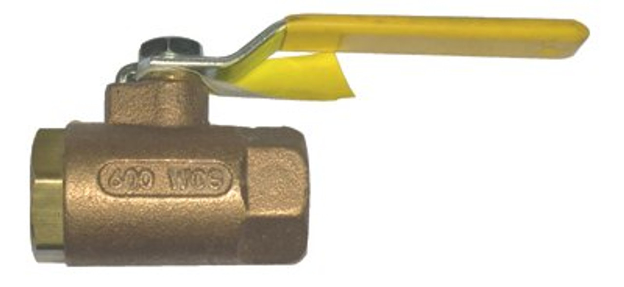 DIXON VALVE  COUPLING BBV75 3/4 IN BRASS BALL VALVE