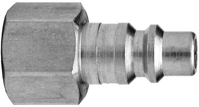 DIXON VALVE  COUPLING DCP2023 INDUSTRIAL FEMALE PLUG STEEL 3/8 X1/4 
