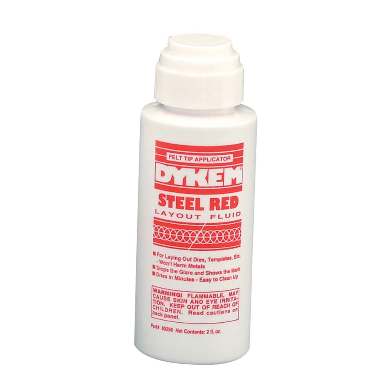 ITW GLOBAL BRANDS 80296 ITW DYKEM RED FELT TIP APPLICATOR, 2 OZ,