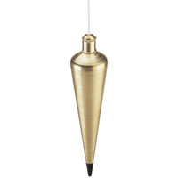 EMPIRE LEVEL 916BR EMPIRE 16 OZ. SOLID BRASS PLUMB BOB