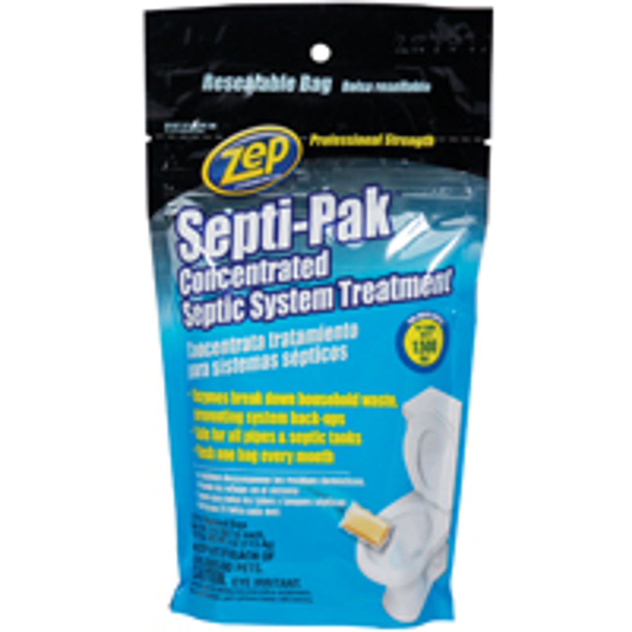 ZEP COMMERCIAL PRODUCTS ZSTP2 SEPTI-PAK 4OZ POUCHES