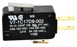 HONEYWELL V7-1C17D8-002 PRMIUM MINI SWCH 15A SPDT SHRT STRT LEVR