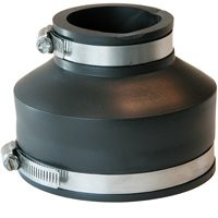 FERNCO, INC. P1056-42 FLEXIBLE REDUCING COUPLING, 4 X 2-IN.