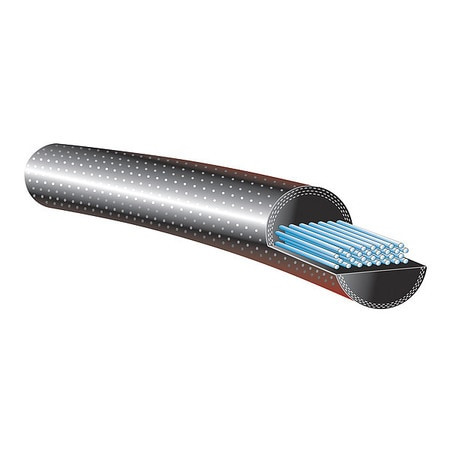 GATES 9 X 308 RE BELT ENDLESS ROUND BELT SOLID 9/16 IN RUBBER