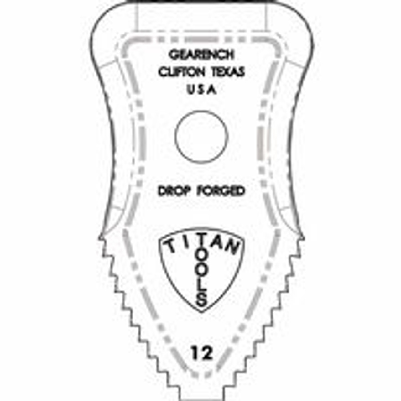 GEARENCH C151 JAWS FOR C15-P CHAINTONG CODE A