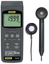 GENERAL UV254SD UVA  UVC METER W/DATALOGGING SD CARD