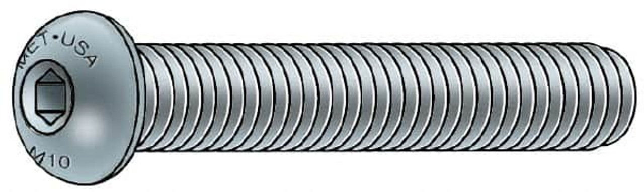 METRIC BLUE UST187531 M10X1.50 METRIC COARSE HEX SOCKET BUTTON