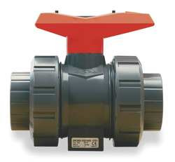 GF PIPING SYSTEMS 163546344 CPVC BALL VALVE,UNION,SOCKET/FNPT,1 IN