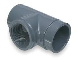 GF PIPING SYSTEMS 802-010 TEE 1 IN SLIP SOCKET X FNPT PVC