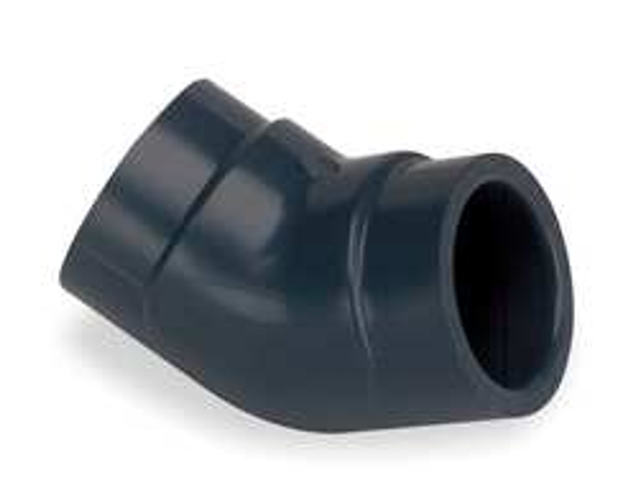 GF PIPING SYSTEMS 817-005 ELBOW 45 DEG 1/2 IN SLIP SOCKET PVC