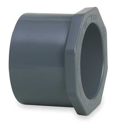 GF PIPING SYSTEMS 837-072 REDUCER BUSHING 1/2X1/4IN SPGXSLIP PVC