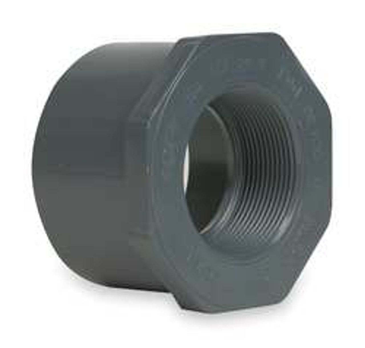 GF PIPING SYSTEMS 838-291 REDUCER BUSH 2-1/2X1-1/2IN SPGXFPT PVC