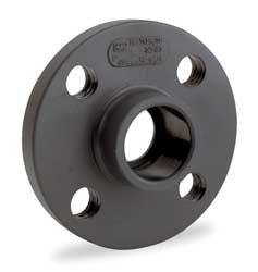 GF PIPING SYSTEMS 851-015 SOLID FLANGE 1 1/2 IN SOCKET PVC GRAY