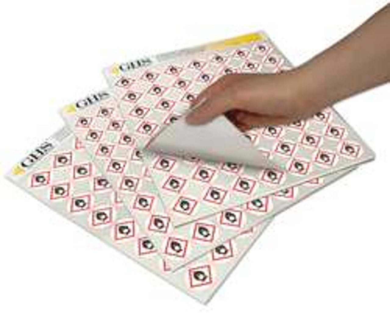 GHS SAFETY GHS1210 LABEL EXPLODING BOMB GLOSS PAPER PK 1120