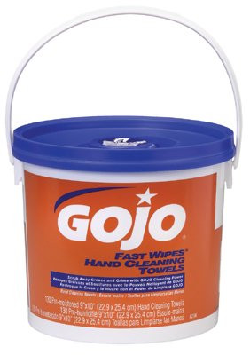 GOJO INDUSTRIES, INC. 6298-04 FAST WIPES HAND TOWELS, 130-CT.