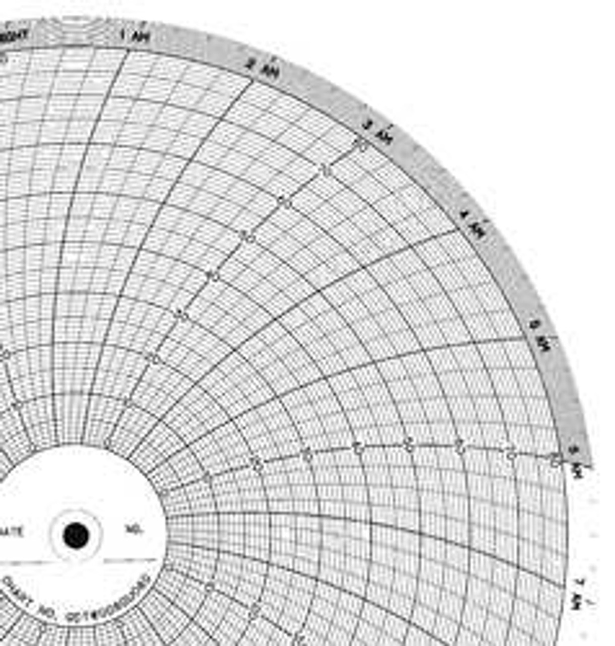 GRAPHIC CONTROLS CLH GDTW0080U080 CHART 10 IN 0 TO 80 1 DAY PK 100