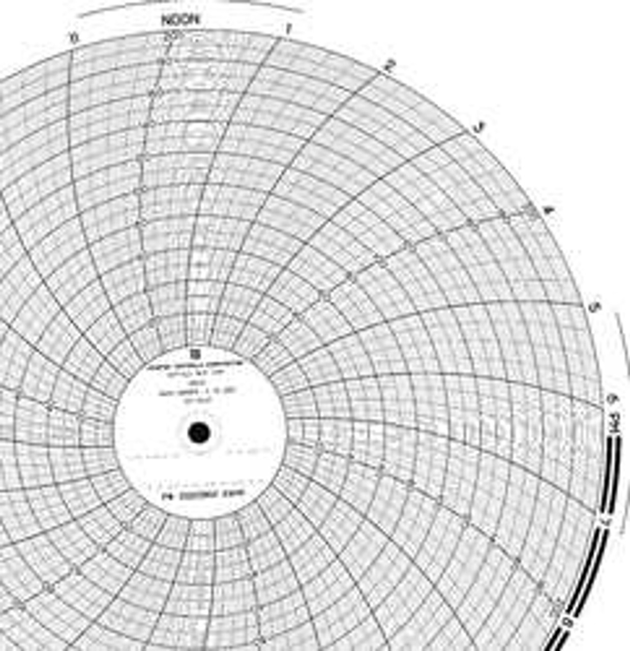 GRAPHIC CONTROLS PW  00213801 24H CHART 9.938 IN 0 TO 200 1 DAY PK 100