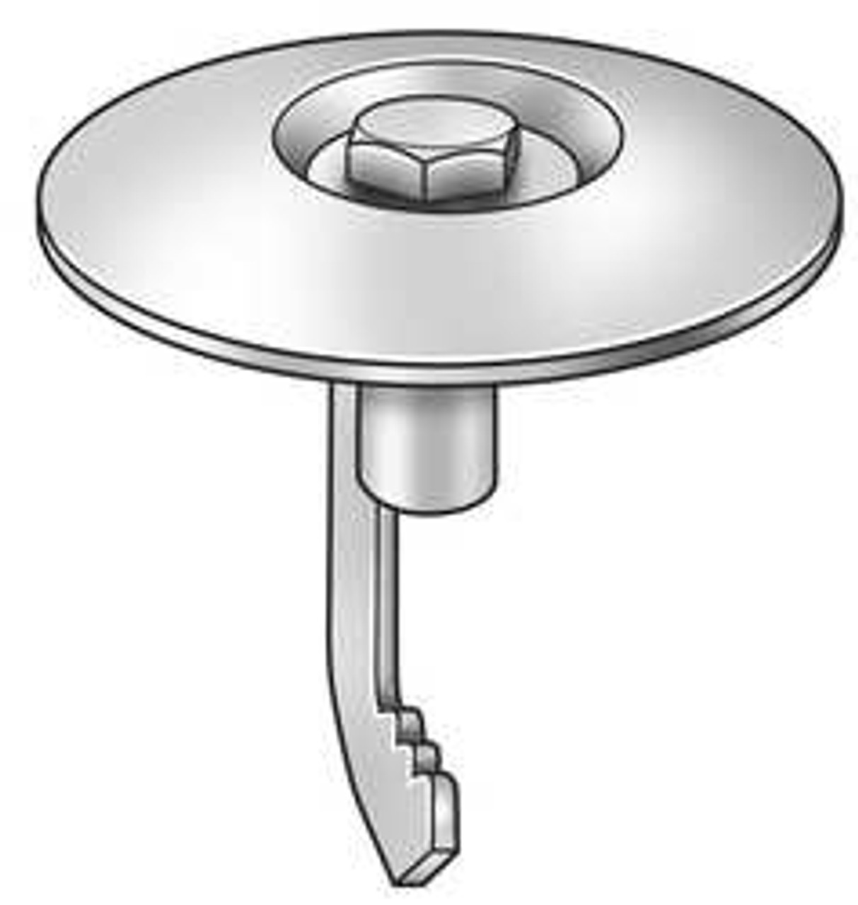 GRATING FASTENERS RSSGC-1B GRATING CLIP CLOSE MESH PK 50
