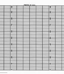 GRAPHIC CONTROLS YOK E9721NB STRIP CHART FANFOLD RANGE 0 TO 100 26 FT