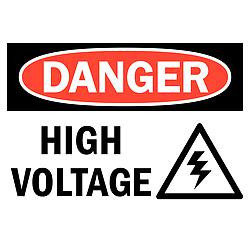 LYLE U1-1065-RD_14X10 DANGER SIGN 14X10 IN. ENGLISH