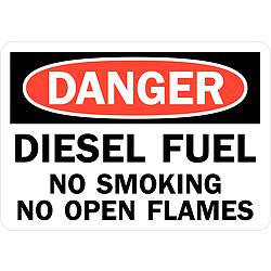 LYLE U1-1037-RD_10X7 DANGER SIGN 10X7 IN. ENGLISH