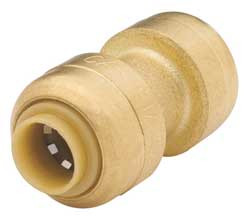 SHARKBITE U004LF COUPLING PUSH FITTING 1/4 IN