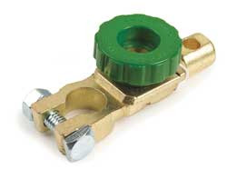 QUICK CABLE 850112-360-001N STRAIGHT TERMINAL ALL GAUGE COPPER/BRASS