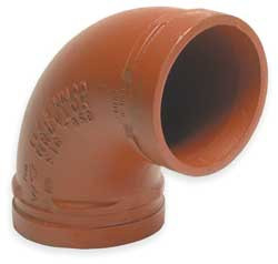 GRUVLOK 0390014223 ELBOW 90 DEGREES 2 IRON 1000 PSI