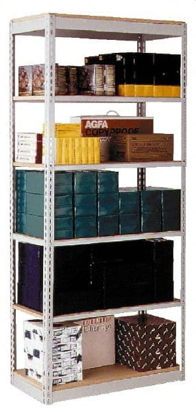 HALLOWELL 5710-12HG STARTER SHELVING 87INH 48INW 12IND