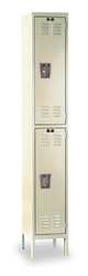 HALLOWELL U1288-2PT 2 DOOR, 2 TIER, PREMIUM WARDROBE LOCKERS