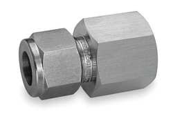 HAM-LET 766L-SS-6MM X 1/2 CONNECTOR 316 SS LET-LOKXF 6MMX1/2IN