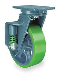 HAMILTON S-SPCH-63DB-2 SWIVEL PLATE SHOCK-ABSORBING CASTER GRAY