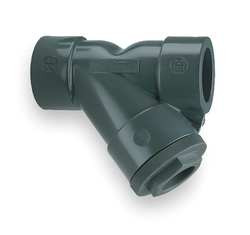 HAYWARD YS10125T 1-1/4" PIPE, THREADED ENDS, PVC Y-STRAIN