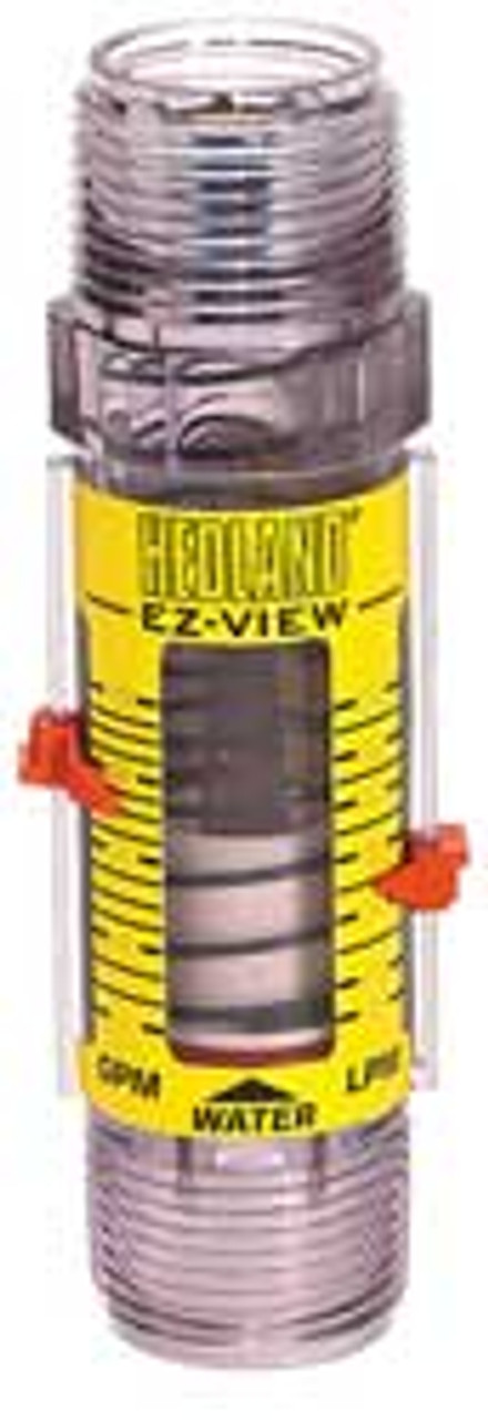 HEDLAND H621-618-R FLOWMETER 1 MNPT 3-18 GPM