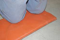 HI TEMP R51-36X36X1-P WELDING PAD 3 FT W 3 FT. 1 IN. RED