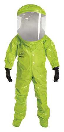 DUPONT TK613TLY4X000100 ENCAPSULATED SUIT 4XL TYCHEM(R) TK