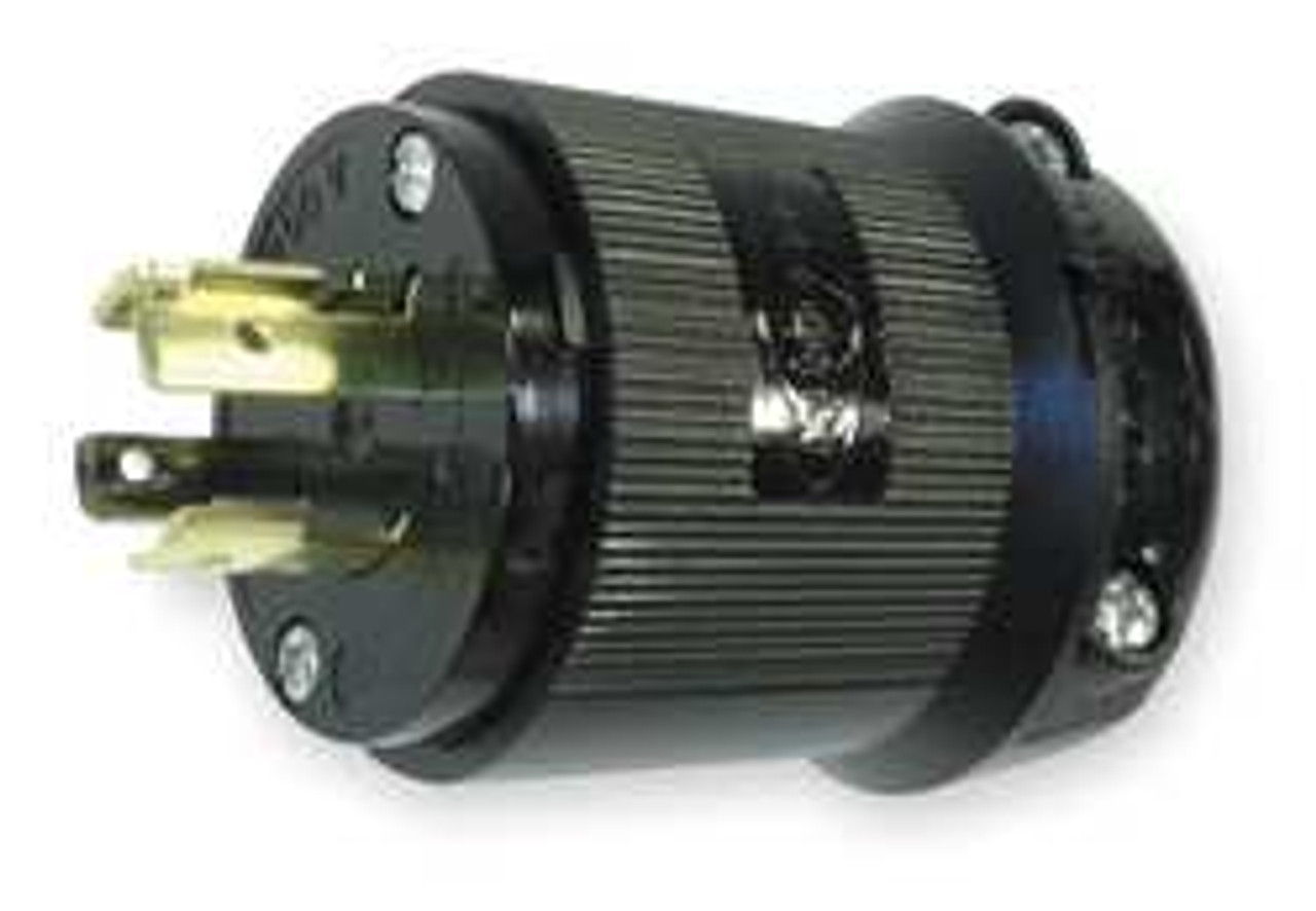 HUBBELL HBL2411BK PLUG 125/250VAC 20A L14-20P 3P 4W 1PH