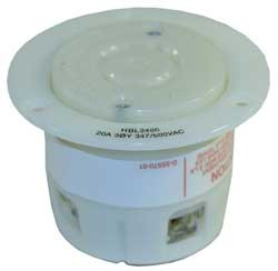 HUBBELL HBL2466 RECEPTACLE 600V 20A L20-20R 4P 4W 3PH