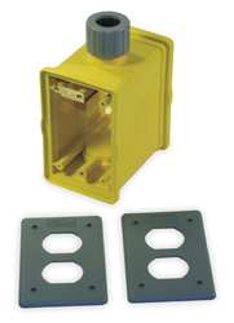 HUBBELL HBLPOB1D ELECTRICAL OUTLET BOXES & SWITCH BOXES; 