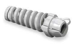 HUBBELL HS1002G CORD CONNECTOR 1/2 IN GRAY