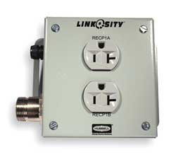 HUBBELL M001SG000 POWER DISTRIBUTION ASSY 1 RECEPTACLE