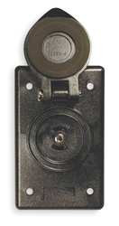 HUBBELL PH6597 OUTLET MARINE BLACK