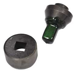 HUSKIE TOOLS TSHD-716SQ PUNCH/DIE SET SQUARE HYDRAULIC 7/16 IN