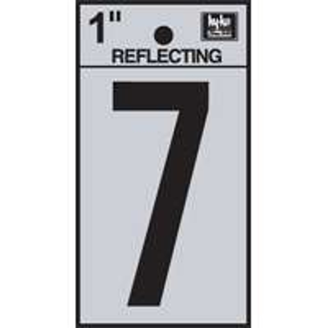HY-KO PRODUCTS RV-15/7 1" REFLECTIVE VINYL NUMBER #7 