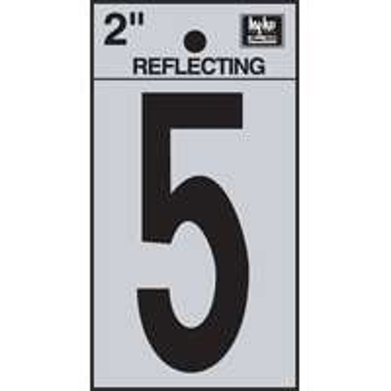 HY-KO PRODUCTS RV-25/5 2IN REFLECTIVE NUMBER 5       
