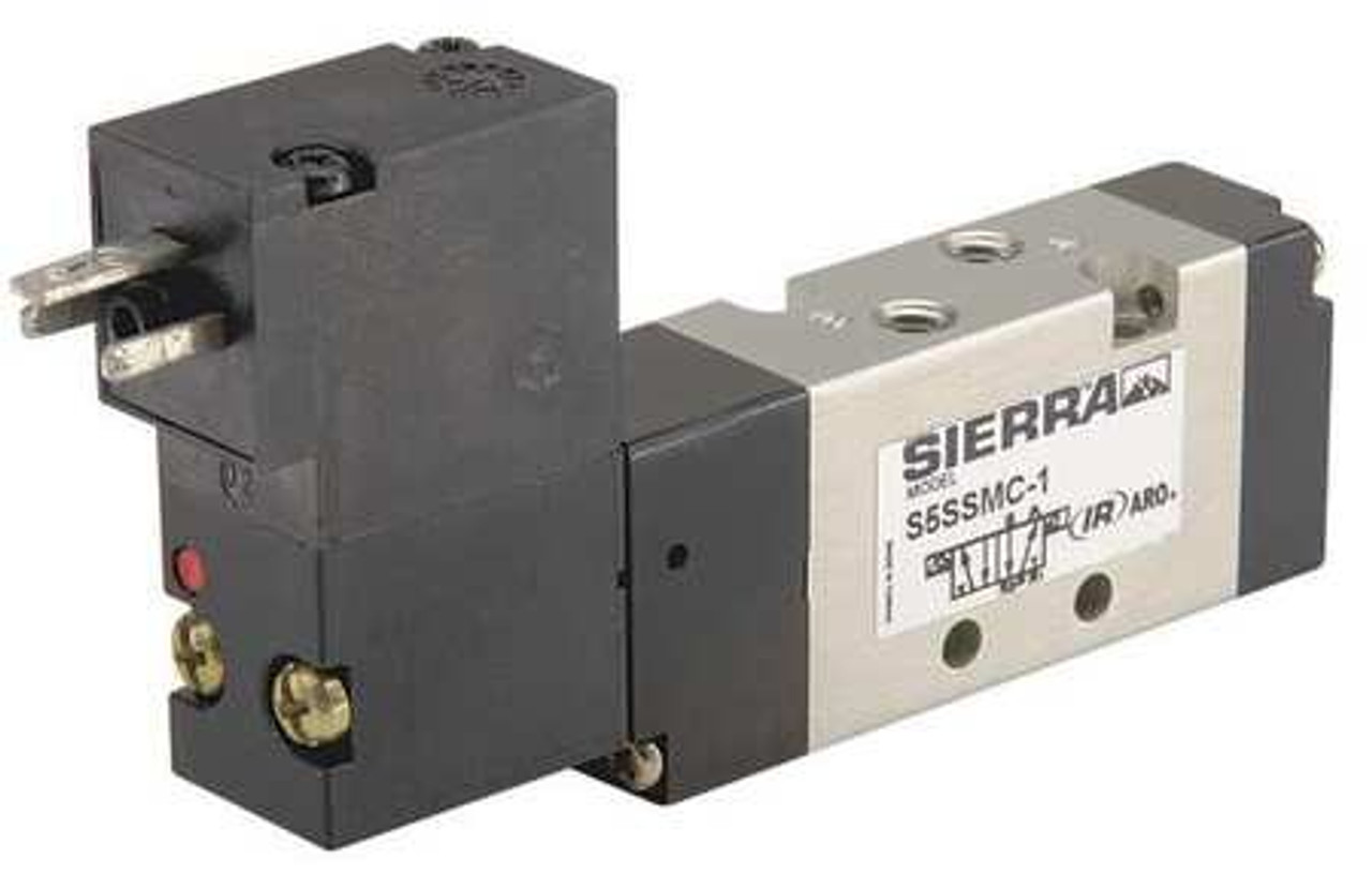 ARO S5SSMD-1 SOLENOID AIR CONTROL 10-32 UNF 24VDC