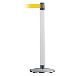 TENSABARRIER TCLU-1S-STD-NO-Y5X-C BARRIER POST WITH BELT METAL 7-1/2 FT L