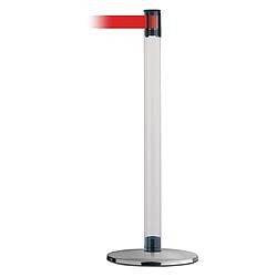 TENSABARRIER TCLU-1S-STD-NO-R5X-C BARRIER POST WITH BELT METAL 7-1/2 FT L