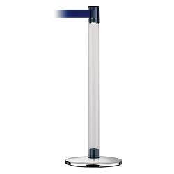 TENSABARRIER TCLU-1P-STD-NO-L5X-C BARRIER POST WITH BELT METAL 7-1/2 FT L